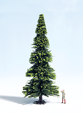 Coniferous (Evergreen) Trees -- Model Fir 6" 15cm