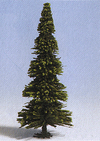Coniferous (Evergreen) Trees -- Model Fir 4" 10cm
