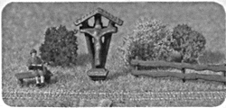Outdoor schrine & figure