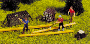 Working People -- Lumberjacks w/Logs