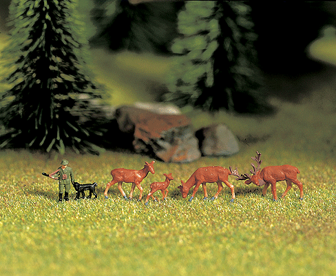 Animals -- Deer & Hunter