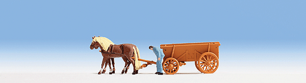 Horse-Drawn Wagons -- Hay Wagon