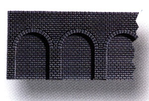 Arcade -- gray Brick 50x6.5cm