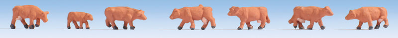Cows -- Brown pkg(7)