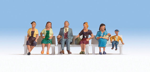 Seated People -- Set #3 pkg(6)
