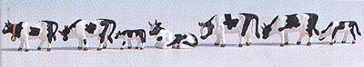 Cows -- Black & White pkg(7)