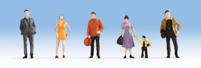 Economy Pedestrians -- Set #2 pkg(6)