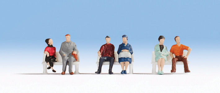 Economy Seated People -- Set #1 pkg(6)