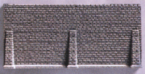 Stone Retaining Wall -- 23.5x12.5cm