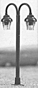 Street light dbl 2.75"