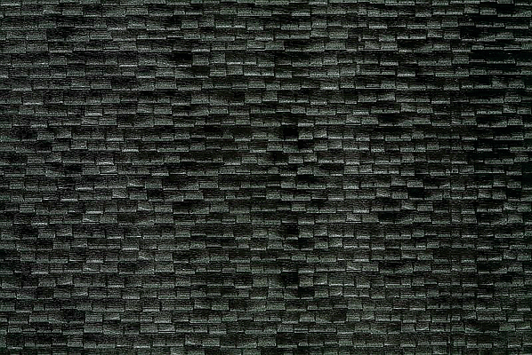 Laser-Cut Textured Roofing Sheet w/Extra Roof Ridge -- Weathered Slate 7-11/16 x 4-5/16 x 1/16" 20 x 11 x .1cm