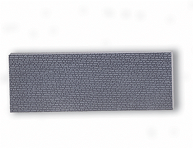 Styro-Flex Walls & Tunnel Portals -- Wall (gray) 13-25/32 x 4-15/16" 35 x 12.5cm