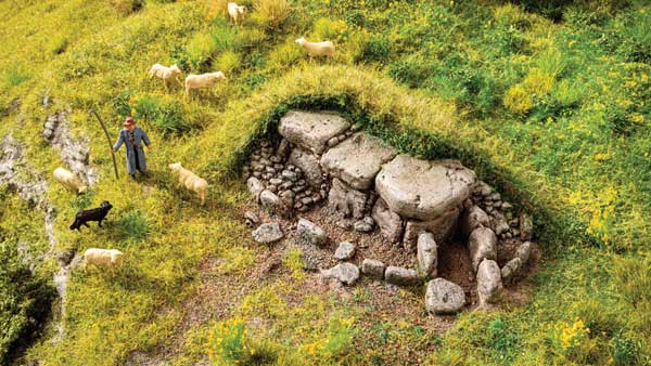 Tumulus - Burial Mound -- Hard-Foam Casting-1