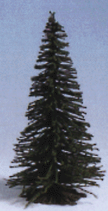 Fir Tree -- 6-1/4" 16cm Tall