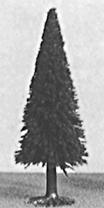Fir Tree -- 10-5/8" 27cm Tall