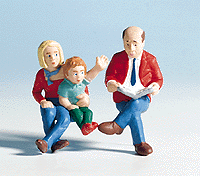 Pedestrians -- Family Sitting