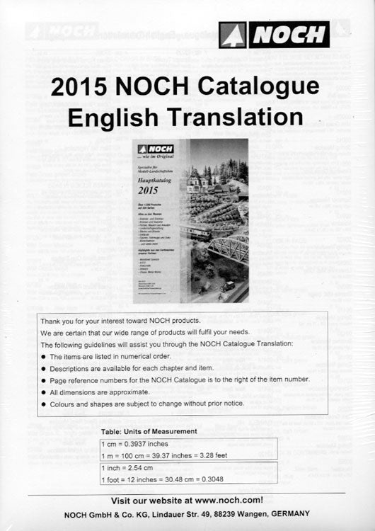 Noch Catalog 2015