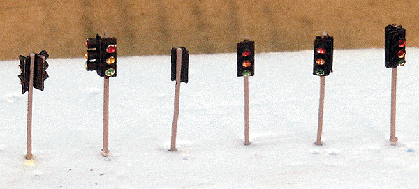 Painted Traffic Lights -- Black