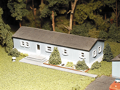 Trailer/Mobile Home (Unpainted Kit) -- Double-Wide