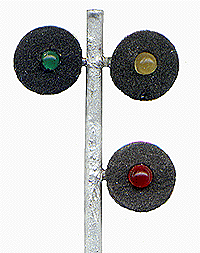 Searchlight Signal -- Green-Yellow-Red