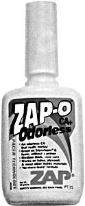 Zap-O-CA+ Odorless Adhesive -- 1oz 29.6mL