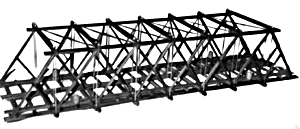 Truss Bridge - Assembled -- 18" Double Track