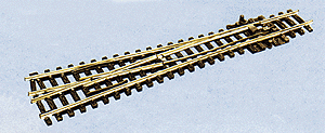 Code 55 Wye Turnout, 24" Radius, Electrofrog