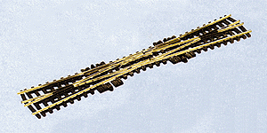 Single Slip Switch w/Code 55 Rail, Electrofrog -- 10-Degree Crossing Angle