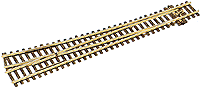 Code 100 Streamline Large Radius Turnout -- Right Hand, Electrofrog