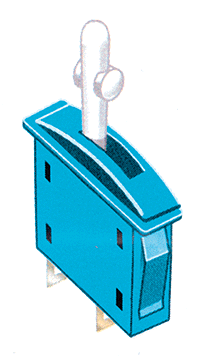 Switch -- On/Off (Light Blue)