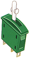 Switch -- On/On (green)