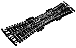Code 55 Track -- Double-Slip Turnout, 10-Degree Crossing Angle