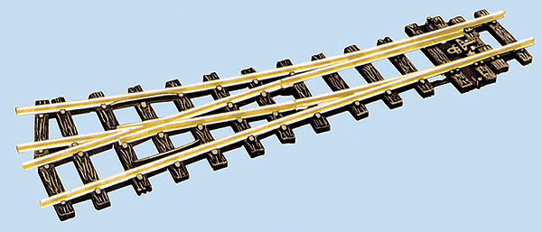 Code 100 Medium Radius Turnout - Streamline -- Right Hand, Electrofrog