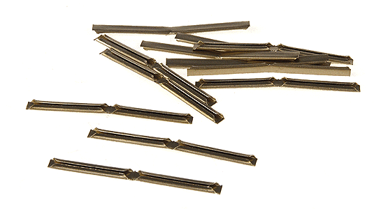 North American-Style Code 83 Rail Joiners ****REPL-BY 552-1165**** -- pkg(12)