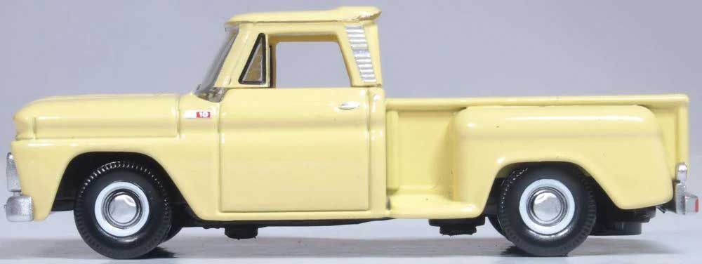 1965 Chevrolet Stepside Pickup - Assembled -- Yellow-2