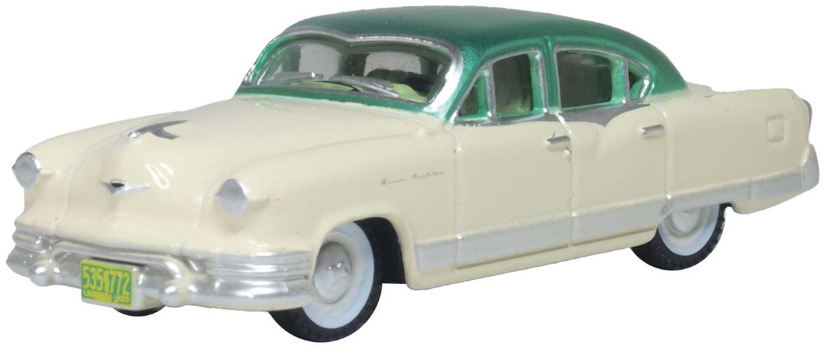1953 Kaiser Manhattan - Assembled -- Stardust Ivory, Jade Green