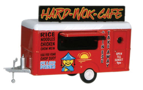 Concession Trailer - Assembled -- Hard Wok Cafe