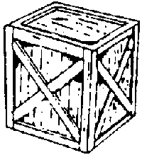Crates -- 9 x 9 x 9'