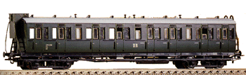 Compartment coach -- With brakehouse