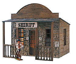 Sheriffs Office & Jail -- 8.7 x 8.8 x 8.3"