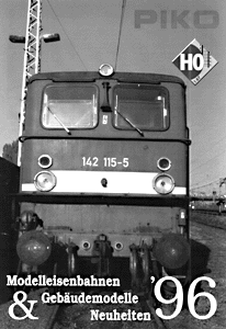 Catalog -- 1995/1996 Piko HO Scale Train Catalog