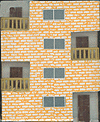 Built-Up Apartment Building
