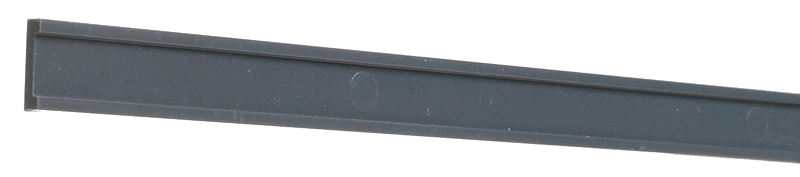 ABS Channel 15" 38.1cm Long -- 3/8 x 3/32" 9.53 x 2.38mm