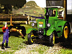Lanz Tractor -- Speed Tractor (green & yellow)