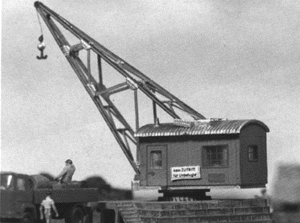 Loading crane