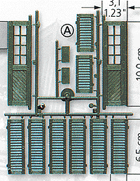 Assorted Shutters & Doors
