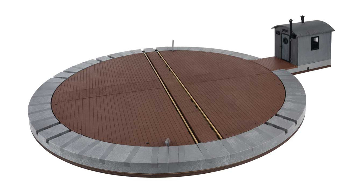 Turntable with Motor and DCC -- Kit - 27-3/8" 69.6cm Diameter-2
