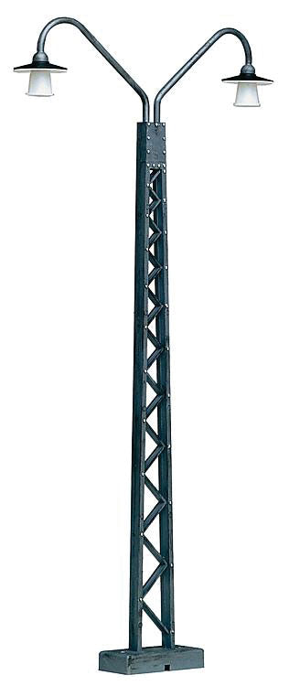 Yard Mast w/2 Lights