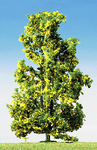 Bush -- With Yellow Flowers 15cm