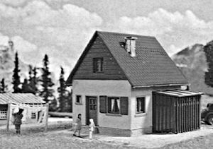 House w/lean to shed